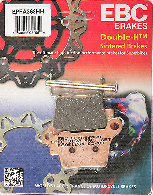 EBC Brakes EPFA Sintered Fast Street and Trackday Pads Rear - EPFA368HH EBC Brakes EPFA Sintered Fast Street and Trackday Pads Rear - EPFA368HH